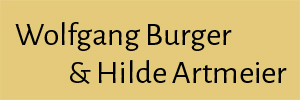 logo burger-artmeier.com
Krimi-Duo und Autorenpaar
Wolfgang Burger & Hilde Artmeier